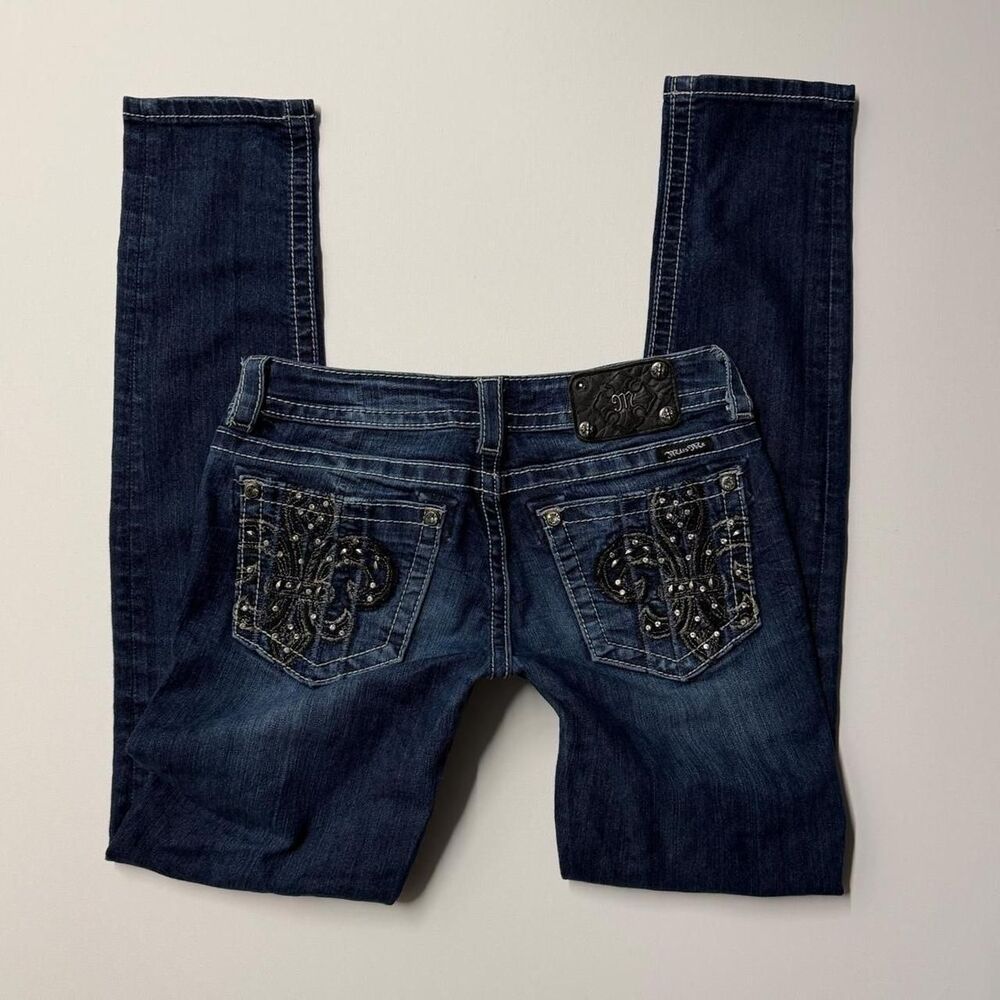 Miss-me Women's Blue and Navy Jeans